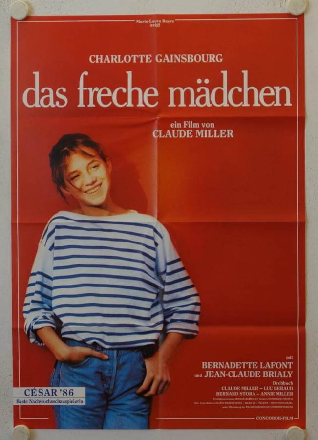 Leffrontee original release german movie poster